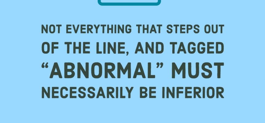 ABNORMAL AND NOT INFERIOR